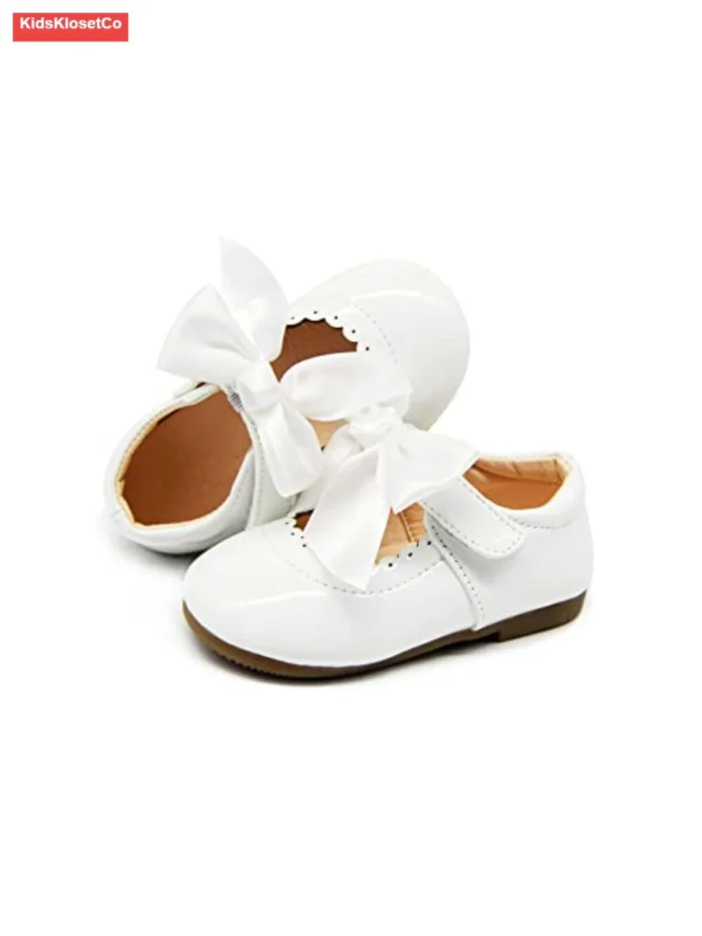 Toddler Girls Ballet Flats Sparkle Wedding Party Princess Mary Jane Shoes